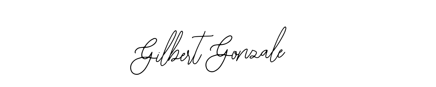 Make a beautiful signature design for name Gilbert Gonzale. With this signature (Bearetta-2O07w) style, you can create a handwritten signature for free. Gilbert Gonzale signature style 12 images and pictures png