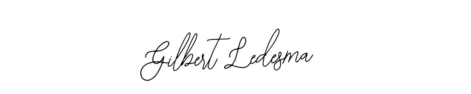 Create a beautiful signature design for name Gilbert Ledesma. With this signature (Bearetta-2O07w) fonts, you can make a handwritten signature for free. Gilbert Ledesma signature style 12 images and pictures png