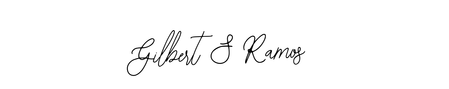 Design your own signature with our free online signature maker. With this signature software, you can create a handwritten (Bearetta-2O07w) signature for name Gilbert S Ramos. Gilbert S Ramos signature style 12 images and pictures png
