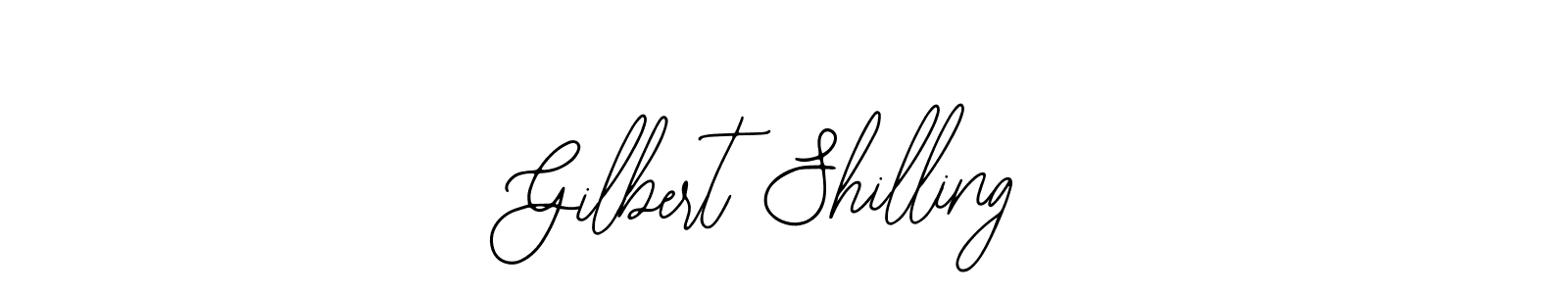 Make a beautiful signature design for name Gilbert Shilling. With this signature (Bearetta-2O07w) style, you can create a handwritten signature for free. Gilbert Shilling signature style 12 images and pictures png