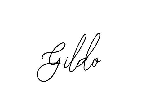How to make Gildo name signature. Use Bearetta-2O07w style for creating short signs online. This is the latest handwritten sign. Gildo signature style 12 images and pictures png