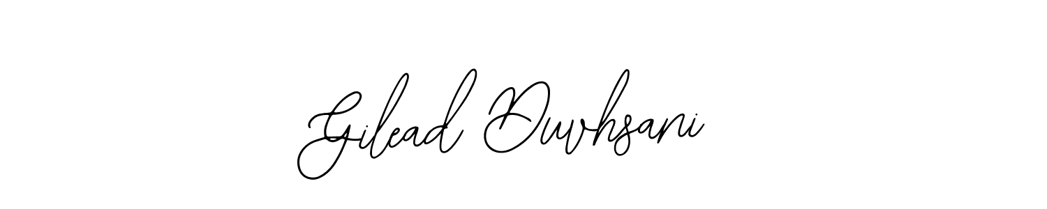 Also we have Gilead Duvhsani name is the best signature style. Create professional handwritten signature collection using Bearetta-2O07w autograph style. Gilead Duvhsani signature style 12 images and pictures png