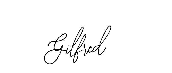 The best way (Bearetta-2O07w) to make a short signature is to pick only two or three words in your name. The name Gilfred include a total of six letters. For converting this name. Gilfred signature style 12 images and pictures png