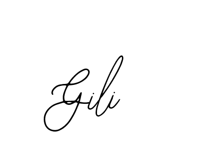 Also You can easily find your signature by using the search form. We will create Gili name handwritten signature images for you free of cost using Bearetta-2O07w sign style. Gili signature style 12 images and pictures png