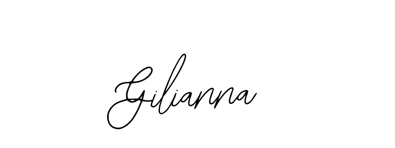 Gilianna stylish signature style. Best Handwritten Sign (Bearetta-2O07w) for my name. Handwritten Signature Collection Ideas for my name Gilianna. Gilianna signature style 12 images and pictures png