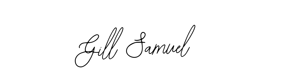 Make a short Gill Samuel signature style. Manage your documents anywhere anytime using Bearetta-2O07w. Create and add eSignatures, submit forms, share and send files easily. Gill Samuel signature style 12 images and pictures png