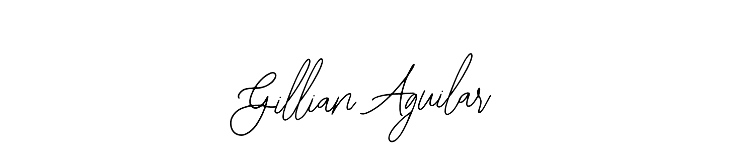 Make a short Gillian Aguilar signature style. Manage your documents anywhere anytime using Bearetta-2O07w. Create and add eSignatures, submit forms, share and send files easily. Gillian Aguilar signature style 12 images and pictures png