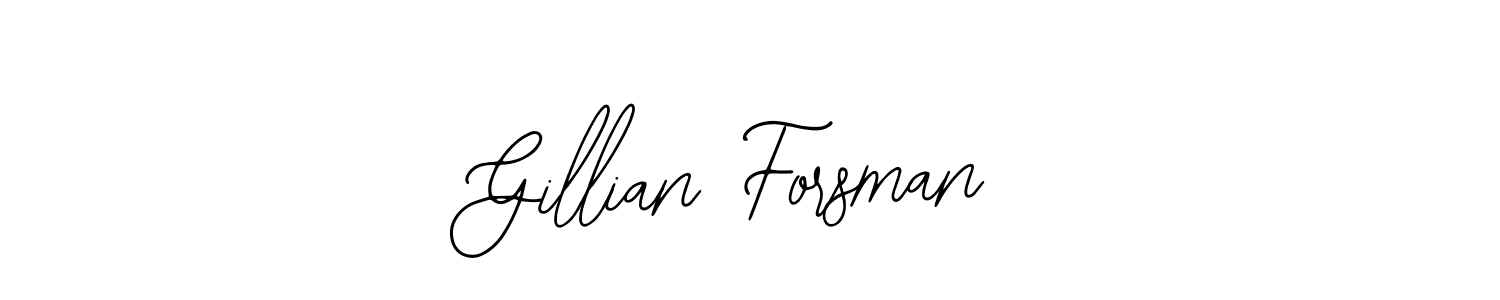 Also You can easily find your signature by using the search form. We will create Gillian Forsman name handwritten signature images for you free of cost using Bearetta-2O07w sign style. Gillian Forsman signature style 12 images and pictures png