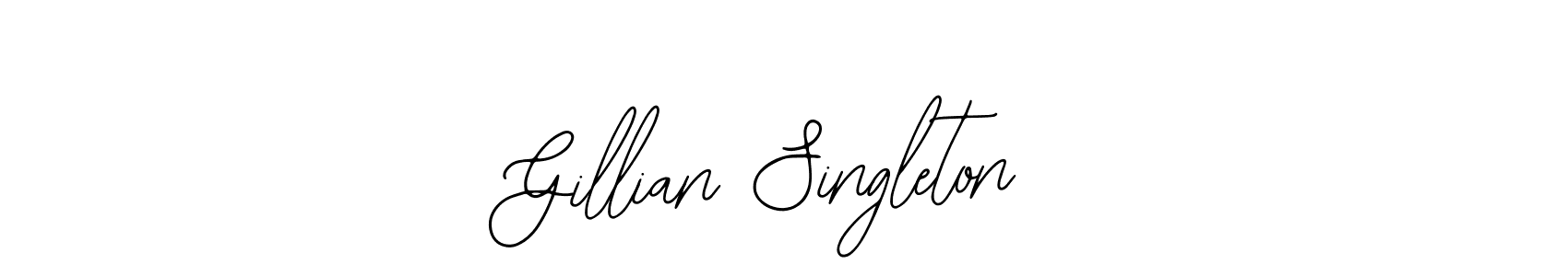 Gillian Singleton stylish signature style. Best Handwritten Sign (Bearetta-2O07w) for my name. Handwritten Signature Collection Ideas for my name Gillian Singleton. Gillian Singleton signature style 12 images and pictures png