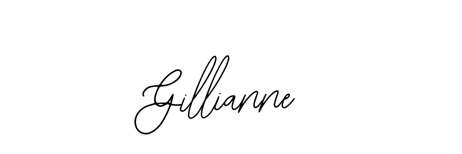 How to make Gillianne signature? Bearetta-2O07w is a professional autograph style. Create handwritten signature for Gillianne name. Gillianne signature style 12 images and pictures png