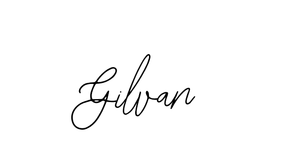 How to make Gilvan signature? Bearetta-2O07w is a professional autograph style. Create handwritten signature for Gilvan name. Gilvan signature style 12 images and pictures png