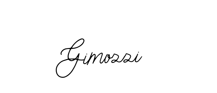 Use a signature maker to create a handwritten signature online. With this signature software, you can design (Bearetta-2O07w) your own signature for name Gimozzi. Gimozzi signature style 12 images and pictures png