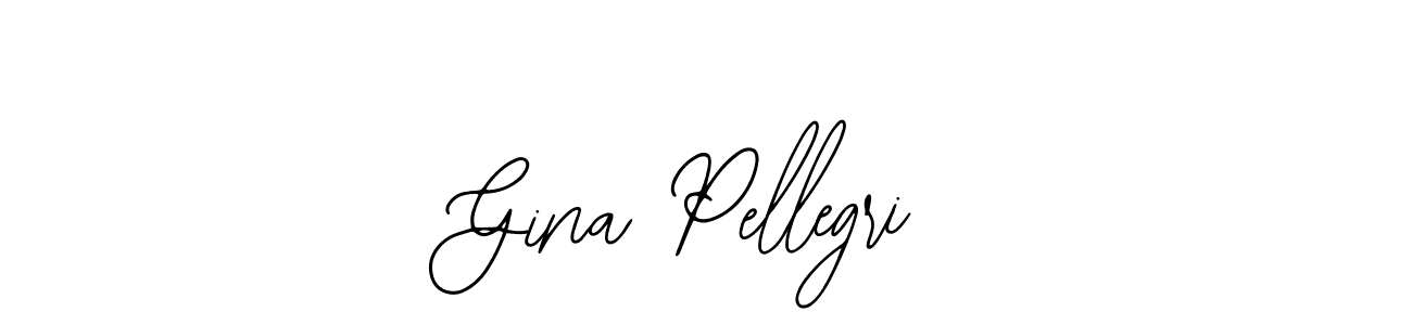 How to make Gina Pellegri name signature. Use Bearetta-2O07w style for creating short signs online. This is the latest handwritten sign. Gina Pellegri signature style 12 images and pictures png