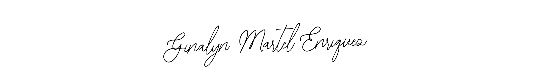 Make a beautiful signature design for name Ginalyn Martel Enriquez. With this signature (Bearetta-2O07w) style, you can create a handwritten signature for free. Ginalyn Martel Enriquez signature style 12 images and pictures png