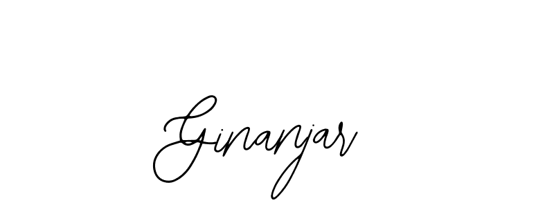 How to make Ginanjar name signature. Use Bearetta-2O07w style for creating short signs online. This is the latest handwritten sign. Ginanjar signature style 12 images and pictures png