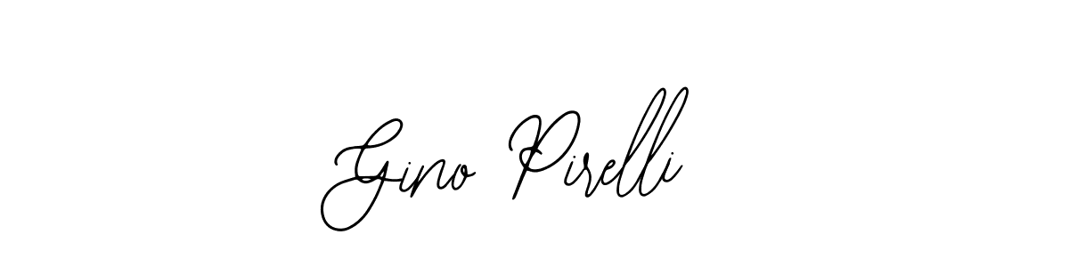 Gino Pirelli stylish signature style. Best Handwritten Sign (Bearetta-2O07w) for my name. Handwritten Signature Collection Ideas for my name Gino Pirelli. Gino Pirelli signature style 12 images and pictures png