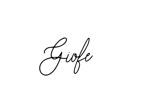 Make a beautiful signature design for name Giofe. Use this online signature maker to create a handwritten signature for free. Giofe signature style 12 images and pictures png