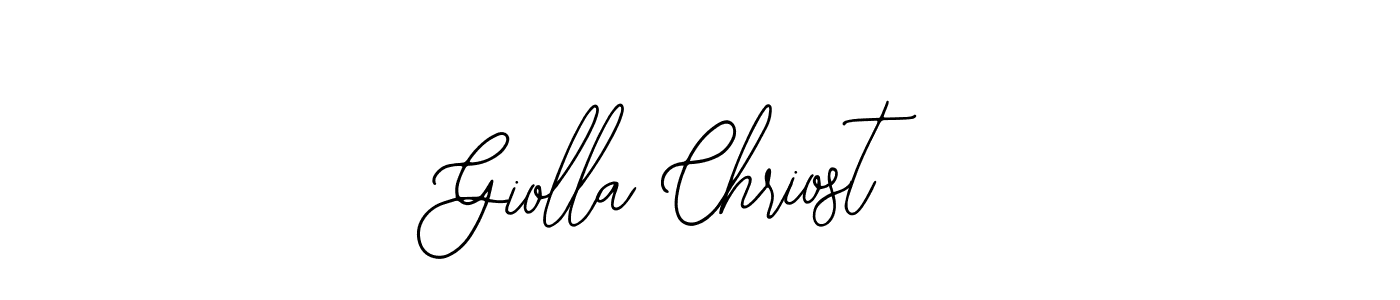 Giolla Chriost stylish signature style. Best Handwritten Sign (Bearetta-2O07w) for my name. Handwritten Signature Collection Ideas for my name Giolla Chriost. Giolla Chriost signature style 12 images and pictures png