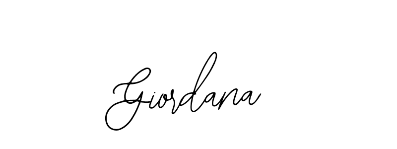 Giordana stylish signature style. Best Handwritten Sign (Bearetta-2O07w) for my name. Handwritten Signature Collection Ideas for my name Giordana. Giordana signature style 12 images and pictures png