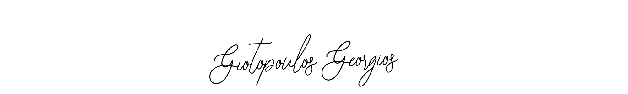 Similarly Bearetta-2O07w is the best handwritten signature design. Signature creator online .You can use it as an online autograph creator for name Giotopoulos Georgios. Giotopoulos Georgios signature style 12 images and pictures png