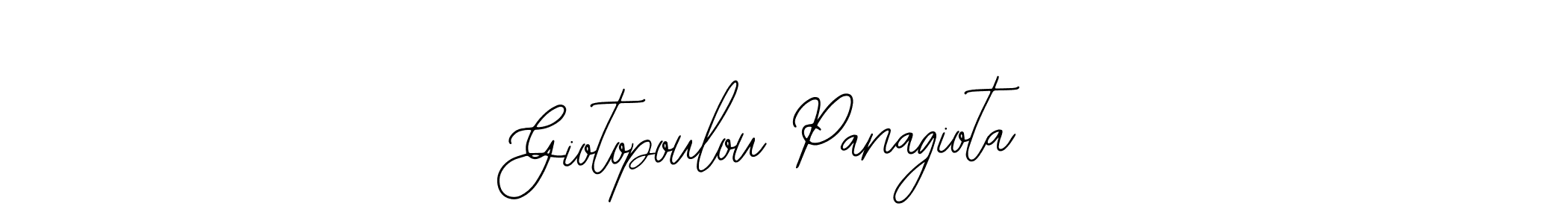 How to make Giotopoulou Panagiota signature? Bearetta-2O07w is a professional autograph style. Create handwritten signature for Giotopoulou Panagiota name. Giotopoulou Panagiota signature style 12 images and pictures png