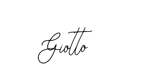 You should practise on your own different ways (Bearetta-2O07w) to write your name (Giotto) in signature. don't let someone else do it for you. Giotto signature style 12 images and pictures png