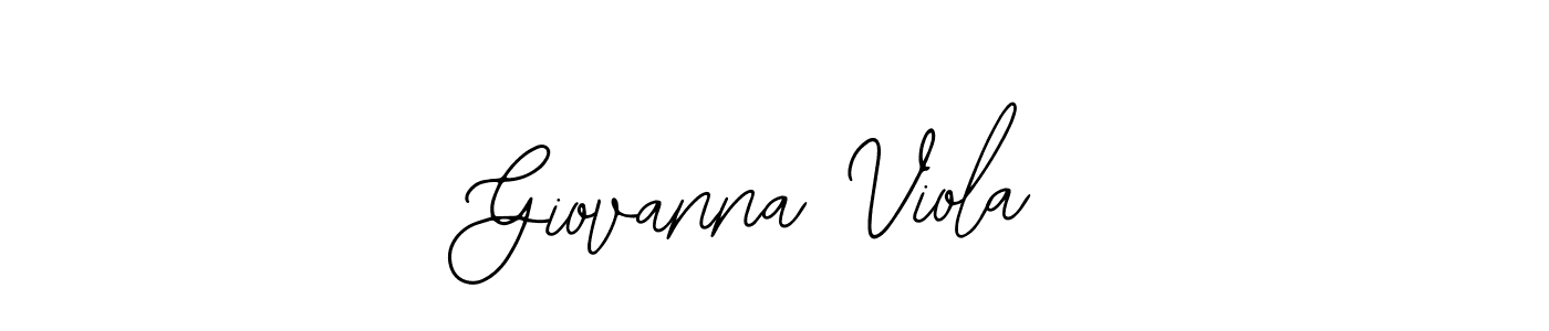 Also You can easily find your signature by using the search form. We will create Giovanna Viola name handwritten signature images for you free of cost using Bearetta-2O07w sign style. Giovanna Viola signature style 12 images and pictures png