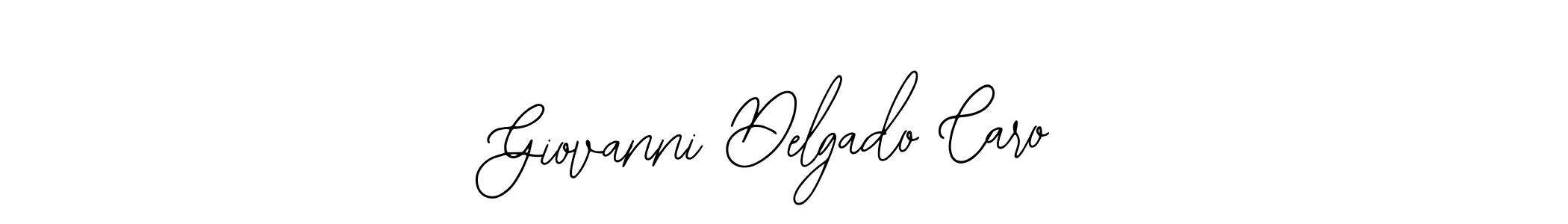 The best way (Bearetta-2O07w) to make a short signature is to pick only two or three words in your name. The name Giovanni Delgado Caro include a total of six letters. For converting this name. Giovanni Delgado Caro signature style 12 images and pictures png