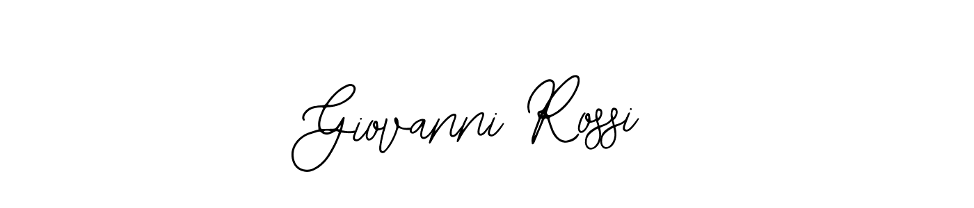 Use a signature maker to create a handwritten signature online. With this signature software, you can design (Bearetta-2O07w) your own signature for name Giovanni Rossi. Giovanni Rossi signature style 12 images and pictures png