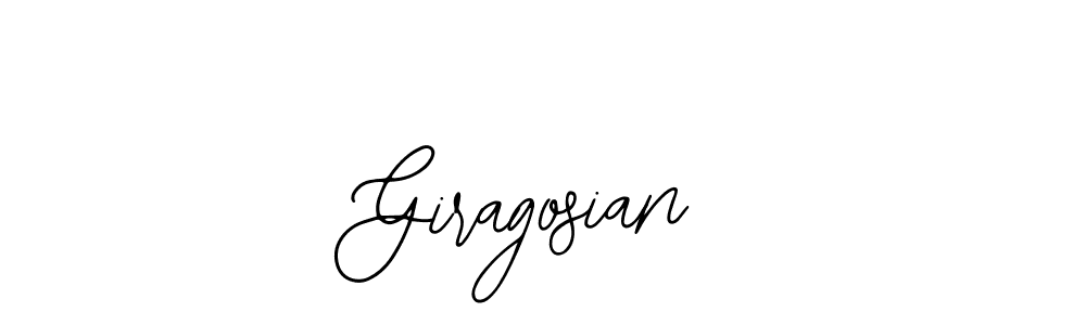 Make a beautiful signature design for name Giragosian. With this signature (Bearetta-2O07w) style, you can create a handwritten signature for free. Giragosian signature style 12 images and pictures png