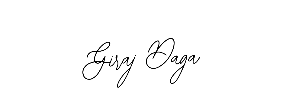 Also You can easily find your signature by using the search form. We will create Giraj Daga name handwritten signature images for you free of cost using Bearetta-2O07w sign style. Giraj Daga signature style 12 images and pictures png