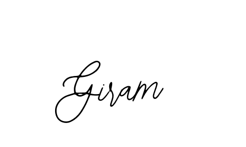 The best way (Bearetta-2O07w) to make a short signature is to pick only two or three words in your name. The name Giram include a total of six letters. For converting this name. Giram signature style 12 images and pictures png