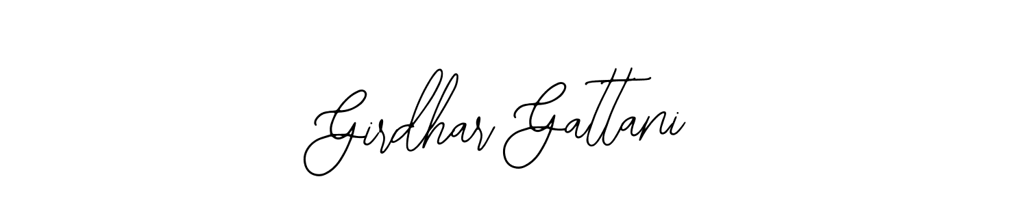 Create a beautiful signature design for name Girdhar Gattani. With this signature (Bearetta-2O07w) fonts, you can make a handwritten signature for free. Girdhar Gattani signature style 12 images and pictures png