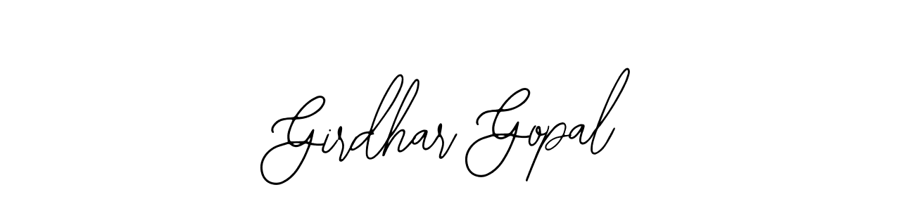 if you are searching for the best signature style for your name Girdhar Gopal. so please give up your signature search. here we have designed multiple signature styles  using Bearetta-2O07w. Girdhar Gopal signature style 12 images and pictures png
