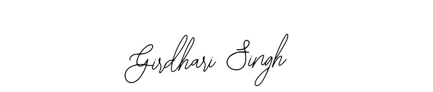 Make a beautiful signature design for name Girdhari Singh. Use this online signature maker to create a handwritten signature for free. Girdhari Singh signature style 12 images and pictures png