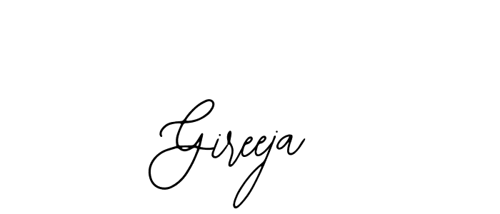 How to make Gireeja signature? Bearetta-2O07w is a professional autograph style. Create handwritten signature for Gireeja name. Gireeja signature style 12 images and pictures png