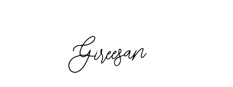 Here are the top 10 professional signature styles for the name Gireesan. These are the best autograph styles you can use for your name. Gireesan signature style 12 images and pictures png