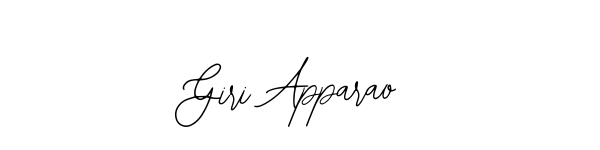 How to Draw Giri Apparao signature style? Bearetta-2O07w is a latest design signature styles for name Giri Apparao. Giri Apparao signature style 12 images and pictures png