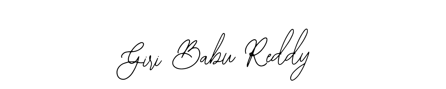 Once you've used our free online signature maker to create your best signature Bearetta-2O07w style, it's time to enjoy all of the benefits that Giri Babu Reddy name signing documents. Giri Babu Reddy signature style 12 images and pictures png