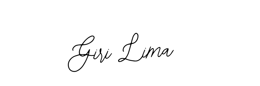 Giri Lima stylish signature style. Best Handwritten Sign (Bearetta-2O07w) for my name. Handwritten Signature Collection Ideas for my name Giri Lima. Giri Lima signature style 12 images and pictures png