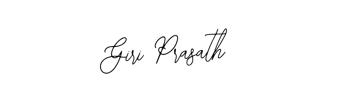 You should practise on your own different ways (Bearetta-2O07w) to write your name (Giri Prasath) in signature. don't let someone else do it for you. Giri Prasath signature style 12 images and pictures png