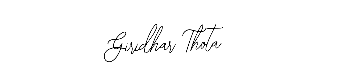 Similarly Bearetta-2O07w is the best handwritten signature design. Signature creator online .You can use it as an online autograph creator for name Giridhar Thota. Giridhar Thota signature style 12 images and pictures png