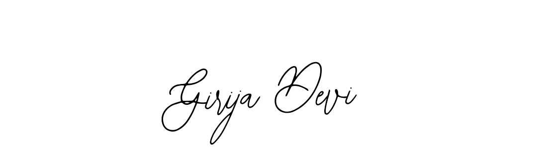 How to make Girija Devi signature? Bearetta-2O07w is a professional autograph style. Create handwritten signature for Girija Devi name. Girija Devi signature style 12 images and pictures png