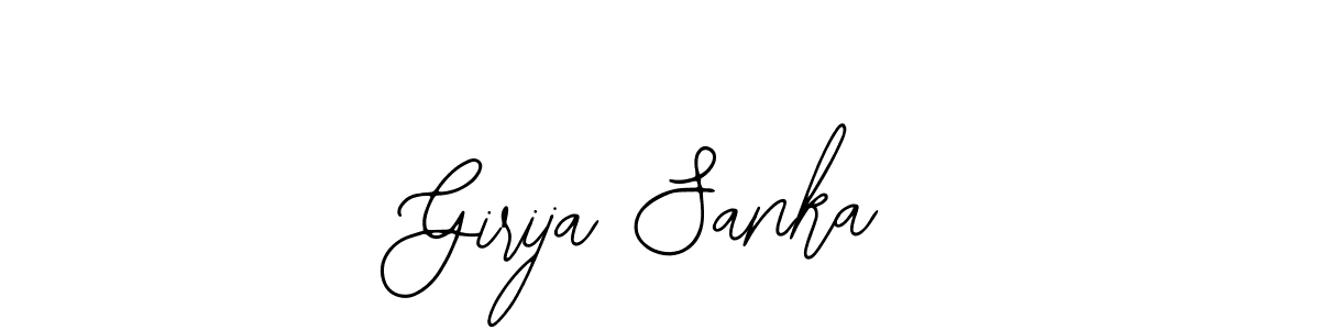 Also You can easily find your signature by using the search form. We will create Girija Sanka name handwritten signature images for you free of cost using Bearetta-2O07w sign style. Girija Sanka signature style 12 images and pictures png