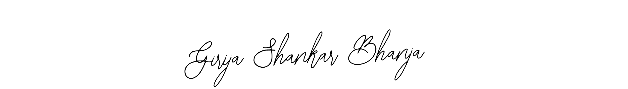 You can use this online signature creator to create a handwritten signature for the name Girija Shankar Bhanja. This is the best online autograph maker. Girija Shankar Bhanja signature style 12 images and pictures png