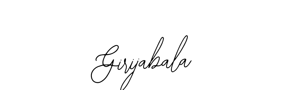 Make a beautiful signature design for name Girijabala. Use this online signature maker to create a handwritten signature for free. Girijabala signature style 12 images and pictures png