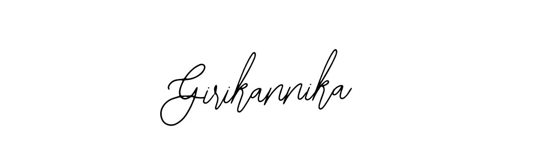 Girikannika stylish signature style. Best Handwritten Sign (Bearetta-2O07w) for my name. Handwritten Signature Collection Ideas for my name Girikannika. Girikannika signature style 12 images and pictures png
