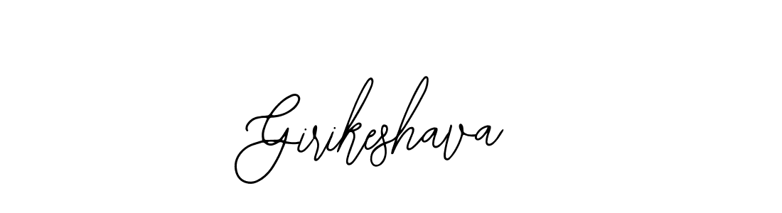 Also You can easily find your signature by using the search form. We will create Girikeshava name handwritten signature images for you free of cost using Bearetta-2O07w sign style. Girikeshava signature style 12 images and pictures png