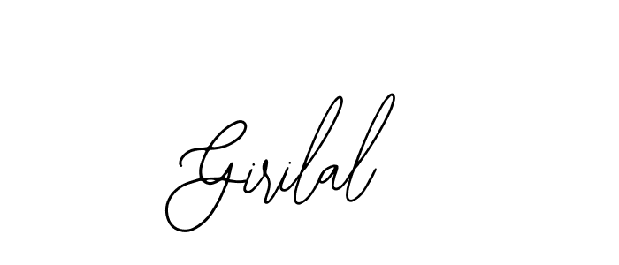 The best way (Bearetta-2O07w) to make a short signature is to pick only two or three words in your name. The name Girilal include a total of six letters. For converting this name. Girilal signature style 12 images and pictures png