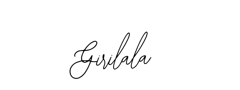 if you are searching for the best signature style for your name Girilala. so please give up your signature search. here we have designed multiple signature styles  using Bearetta-2O07w. Girilala signature style 12 images and pictures png